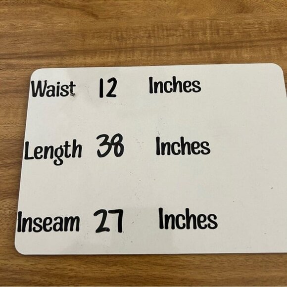 NWOT SHEIN Unity Stripe & Dot Print Navy Blue Wide-Leg Pants Women’s Size 4 - Picture 7 of 7